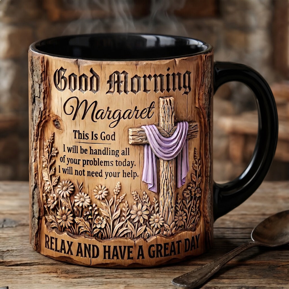 God Morning Religious Coffee Mug - Personalized Gifts For Christian Coffee Mug 04PALU180326-Homacus