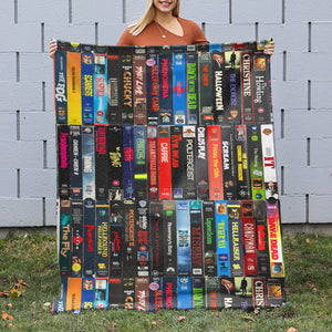 Gifts For Horror Tape Lovers Blanket 05ohqn220125-Homacus