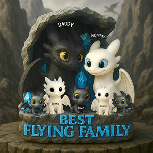 Fantasy Flight Acrylic Plaque – Personalized Gifts For Family 02tgqn110425-Homacus
