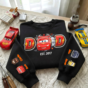 Racing Dad Crew Shirt - Personalized Father's Day Gifts 03nalu180526-Homacus