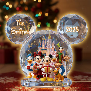 Happy Family Light Box Personalized Gifts For Family 03PGDT061125-Homacus