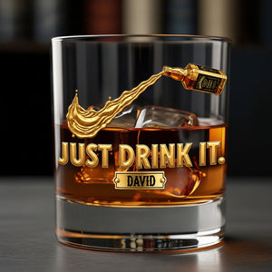 Personalized Gifts For Drinking Lovers Whiskey Glass 05hytn190825-Homacus
