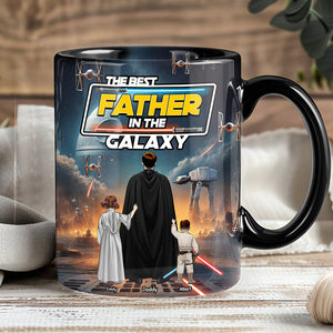 The Best Father In The Galaxy Coffee Mug - Personalized Gifts For Father 03XQQN250425HHHG-Homacus