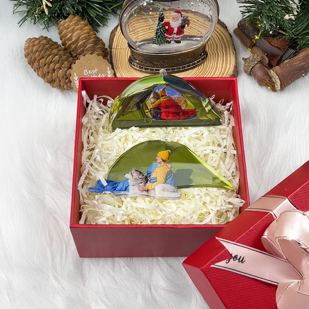 Custom Photo Gifts For Camping Lovers Ornament 82acvp140924-Homacus