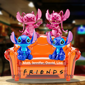 Friends Forever Acrylic Plaque Personalized Gifts For Friends 04NADT290525-Homacus