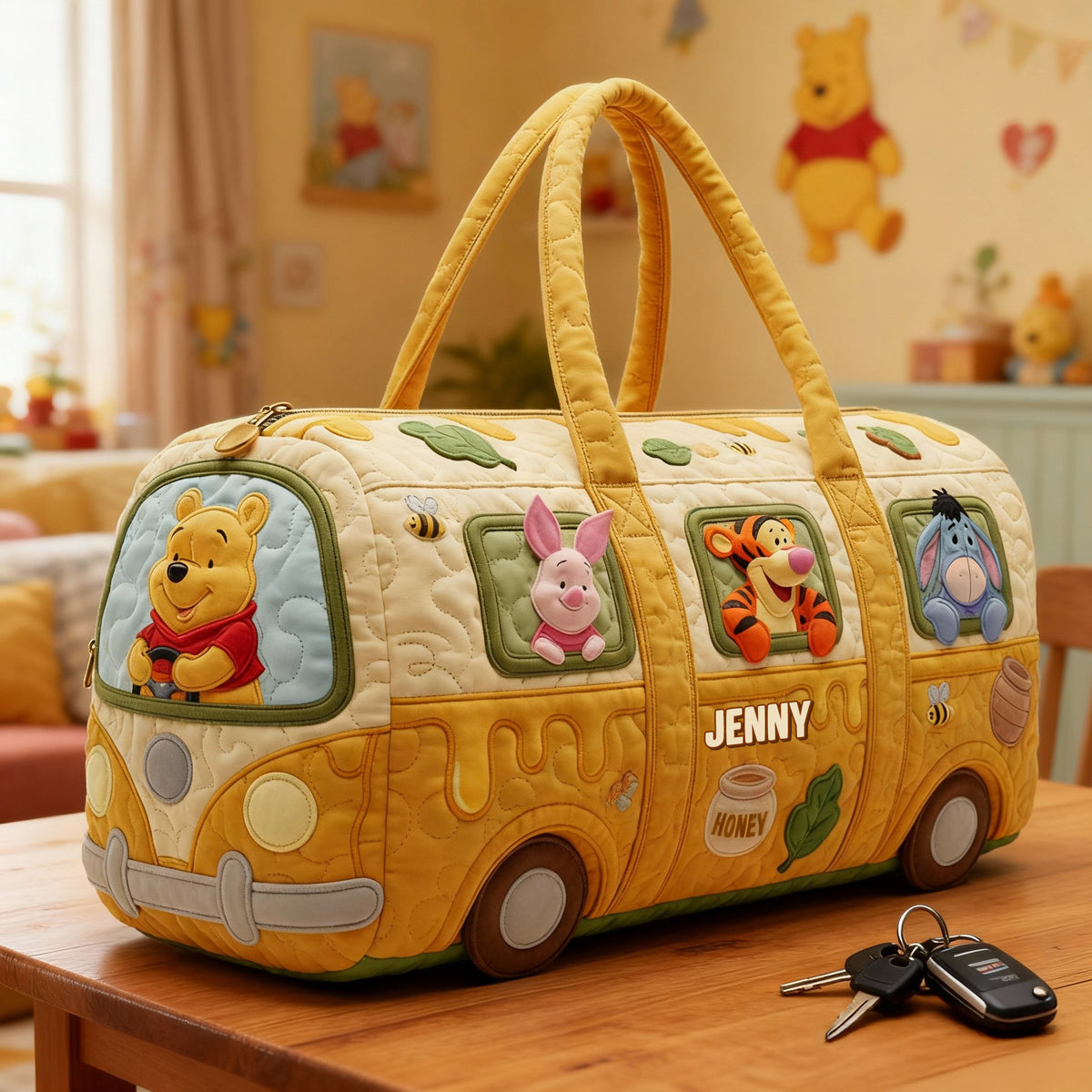 Personalized Gifts For Fans Quilted Duffle Bag 05natn220125