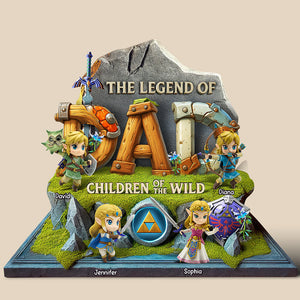 Legendary Dad Acrylic Plaque - Personalized Gifts For Dad 02huqn080525-Homacus