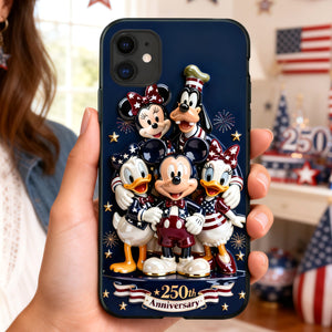 USA 250th Anniversary Phone Case Personalized Gifts 02pgtn110226-Homacus