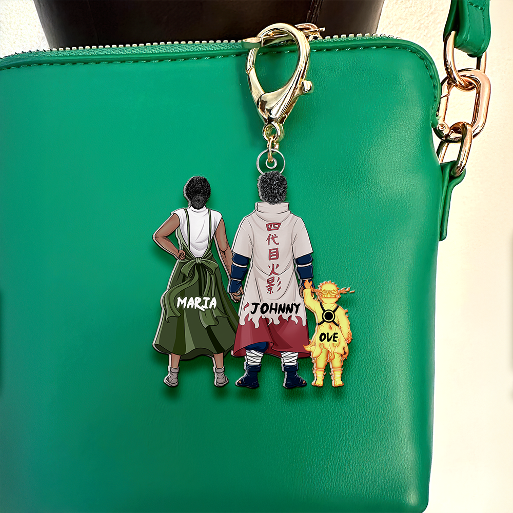 Personalized Gifts For Family Keychain 02QHHU200225PA-Homacus