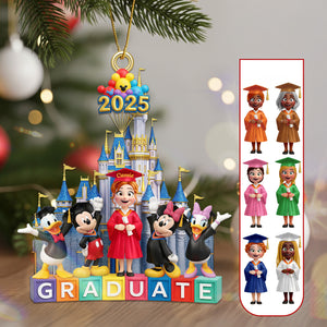 Graduation Christmas Ornament - Personalized Gifts For Christmas 01NAMG290825-Homacus