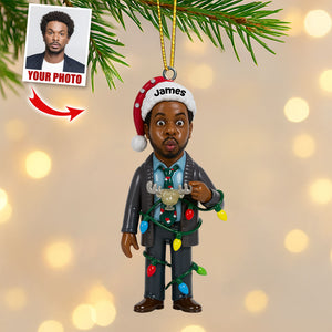 Funny Christmas Ornament - Custom Photo Gifts For Loved Ones 06huti260825-Homacus