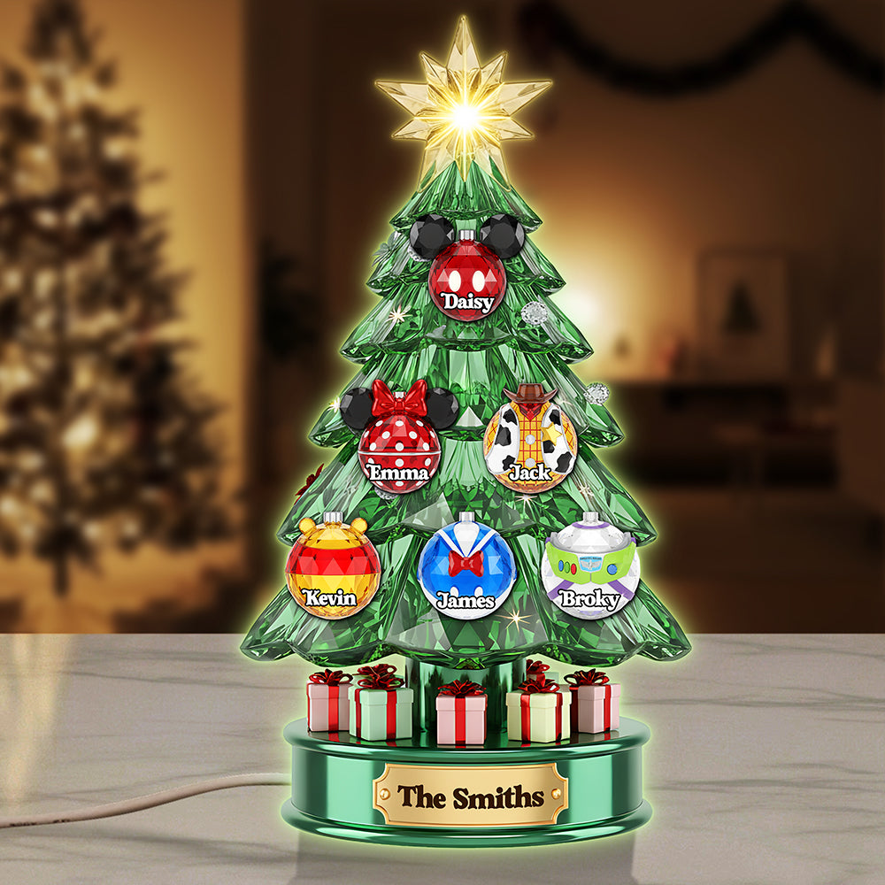 Magical Family Tree Acrylic Light Box – Personalized Gifts For Family 03pgta301025-Homacus