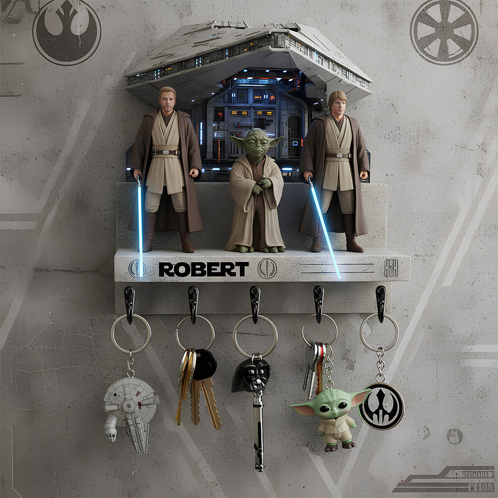 Legendary Space Key Hanger - Personalized Gifts 03HYDT301225-Homacus