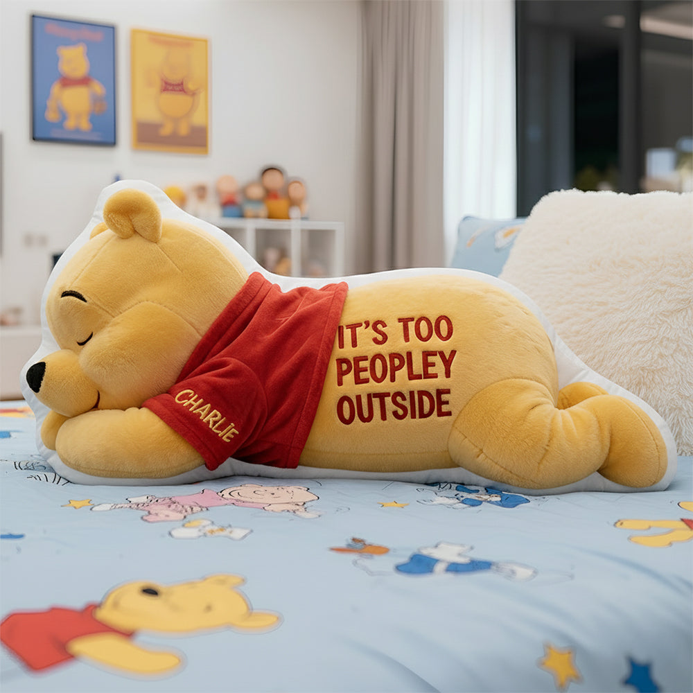 Cute Lazy Pillow, Personalized Gifts For Anti-Social 04qhdt151125-Homacus