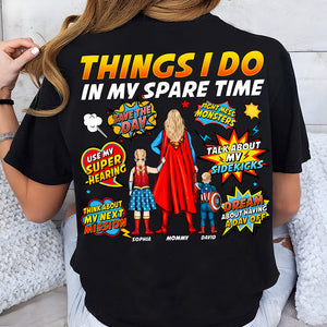Personalized Gifts For Super Mom Shirt - Things I Do In My Spare Time 01TOQN290325PA-Homacus