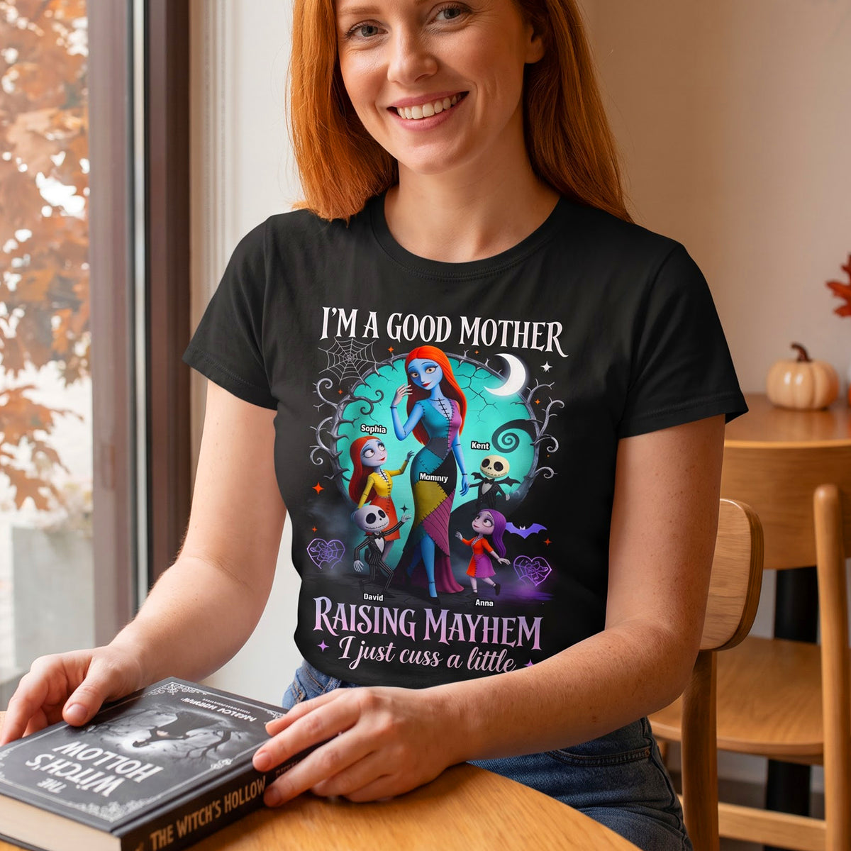 Messy Mayhem Mom 2D Shirt - Personalized Halloween Gifts For Mom 01QHQN130826