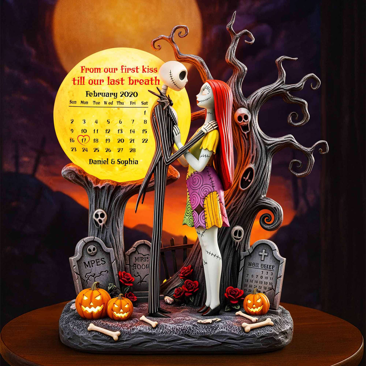 First Kiss To Last Breath Acrylic Plaque - Personalized Anniversary Gifts For Couples 02TOLU190725-Homacus