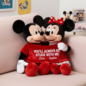 Couple In Cute Shirt Pillow, Personalized Gifts For Couple 03qhtn111225-Homacus