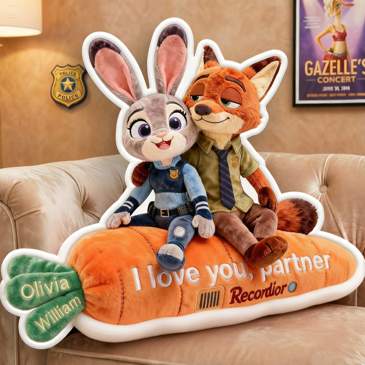 Couple Pillow - Personalized Gifts For Couple Pillow 06TGLU081225-Homacus