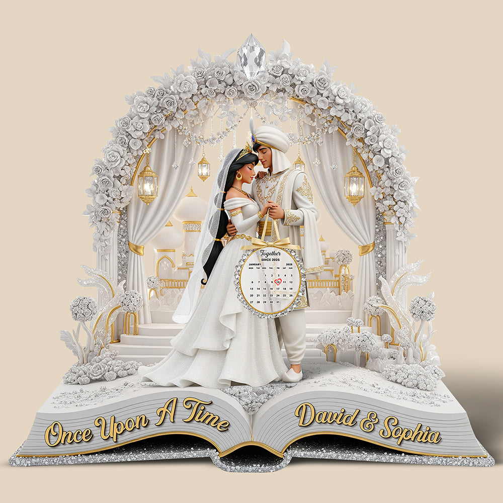 Royal Romance Acrylic Plaque - Personalized Gifts For Couple 03OHQN270625-Homacus
