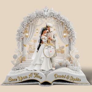 Royal Romance Acrylic Plaque - Personalized Gifts For Couple 03OHQN270625-Homacus