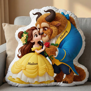 Personalized Gifts For Couple Custom Shaped Pillow 01humg121125-Homacus