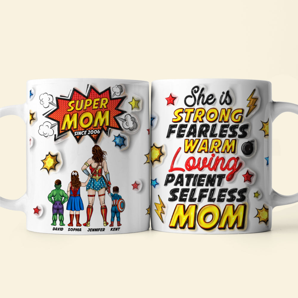 Personalized Gifts For Mom Coffee Mug 01kaqn190225pa-Homacus