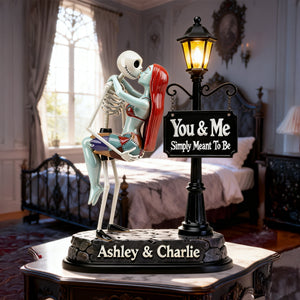 Playful Spooky Couple Acrylic Plaque - Personalized Gift For Couples 01NATN280126-Homacus