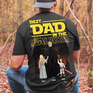 Best In The Galaxy Shirt Personalized Gifts For Dad 04XQDT040425DAHHHG-Homacus