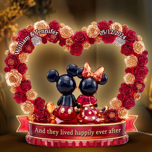 Romantic Couple Acrylic Light Box - Personalized Gifts For Couples 06toqn111225-Homacus