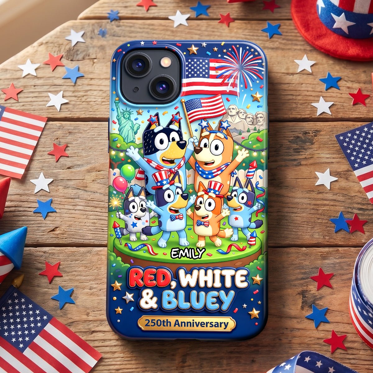 Family Pride 250th Anniversary Phone Case - Personalized Gifts 03TYDH040626
