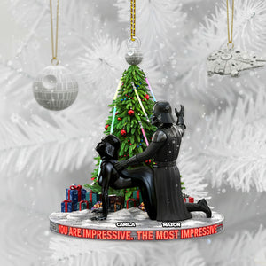 Dark Humor Couple Ornament, Personalized Gifts For Couple 04qhmg011025-Homacus