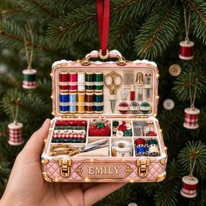 Sewing Christmas Ornament - Personalized Gifts For Sewing Lovers 10ttlu081026-Homacus