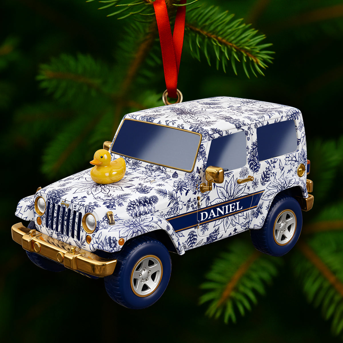 Off-road Adventure Car Ornament - Personalized Gifts For Off-road Lovers 03PGLU091025-Homacus