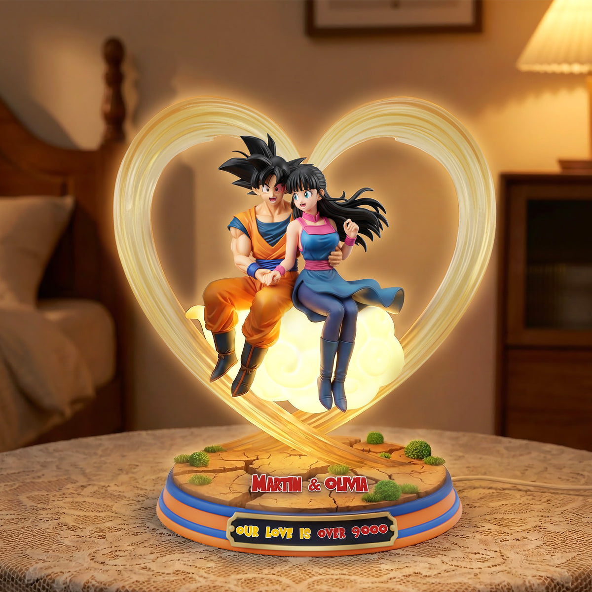 Romantic Couple Acrylic Light Box - Personalized Gifts For Couples 02kimg031225-Homacus