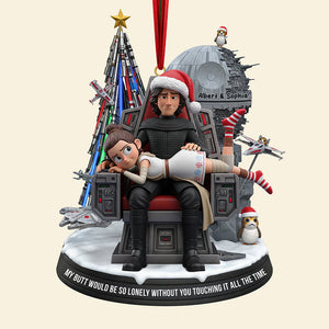 Forever Love Christmas Ornament, Personalized Gifts For Couple 03NAQN190925-Homacus