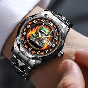 Trucker's Pride - Men's Watch Personalized Gifts for Truckers 03HUDT240725-Homacus