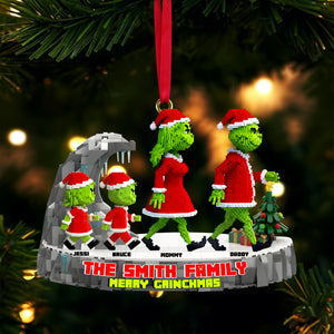 Walking Together Family Acrylic Ornament - Personalized Gift For Family 06OHLU151025-Homacus