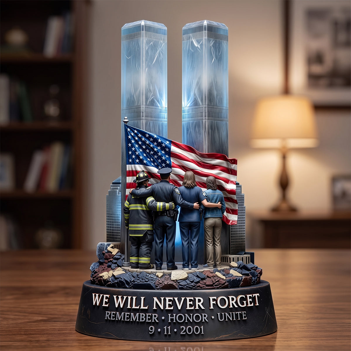 We Will Never Foget Acrylic Plaque - Personalized Gifts 05totn280726-Homacus