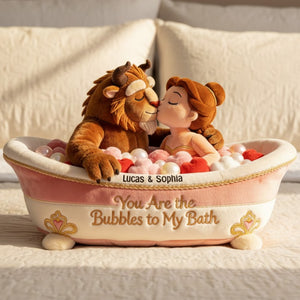 Romantic Shower Couple Pillow - Personalized Gifts For Couple 03natn151225-Homacus