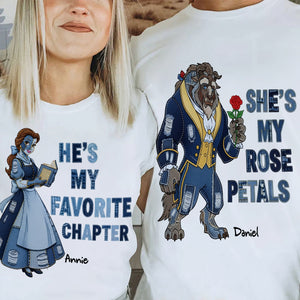 The Enchanted Couple Shirt - Personalized Gifts For Couples 02TGLU060625-Homacus