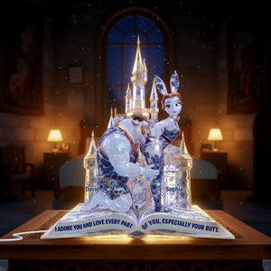 Backside Kiss Acrylic Light Box - Personalized Gift For Couples 07OHLU271125-Homacus