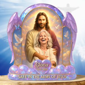 Heaven Memorial Acrylic Plaque Custom Photo Gifts For Heaven 04NADT190525-Homacus