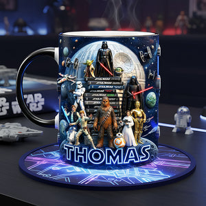 Cosmic Coffee Accent Mug - Personalized Gifts Cosmic Lovers 01huta060126-Homacus