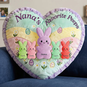 Grandma Peep Easter Custom Shape Pillow - Personalized Gifts For Grandma 05naqn300126-Homacus
