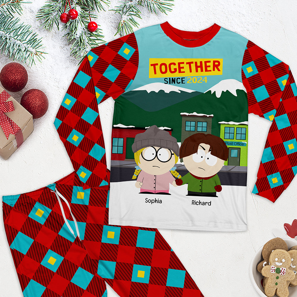 Personalized Gifts For Couple Pajama Set 03toqn261124hg-Homacus