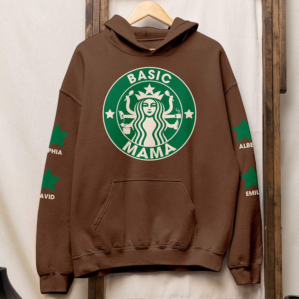 Personalized Gifts For Mom Shirt, Busy Mom Needs Coffee 04qhqn070325-Homacus