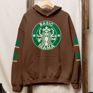 Personalized Gifts For Mom Shirt, Busy Mom Needs Coffee 04qhqn070325-Homacus