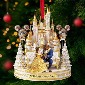 Timeless Tale Couple Ornament - Personalized Christmas Gifts For Couple 06OHLU180825-Homacus