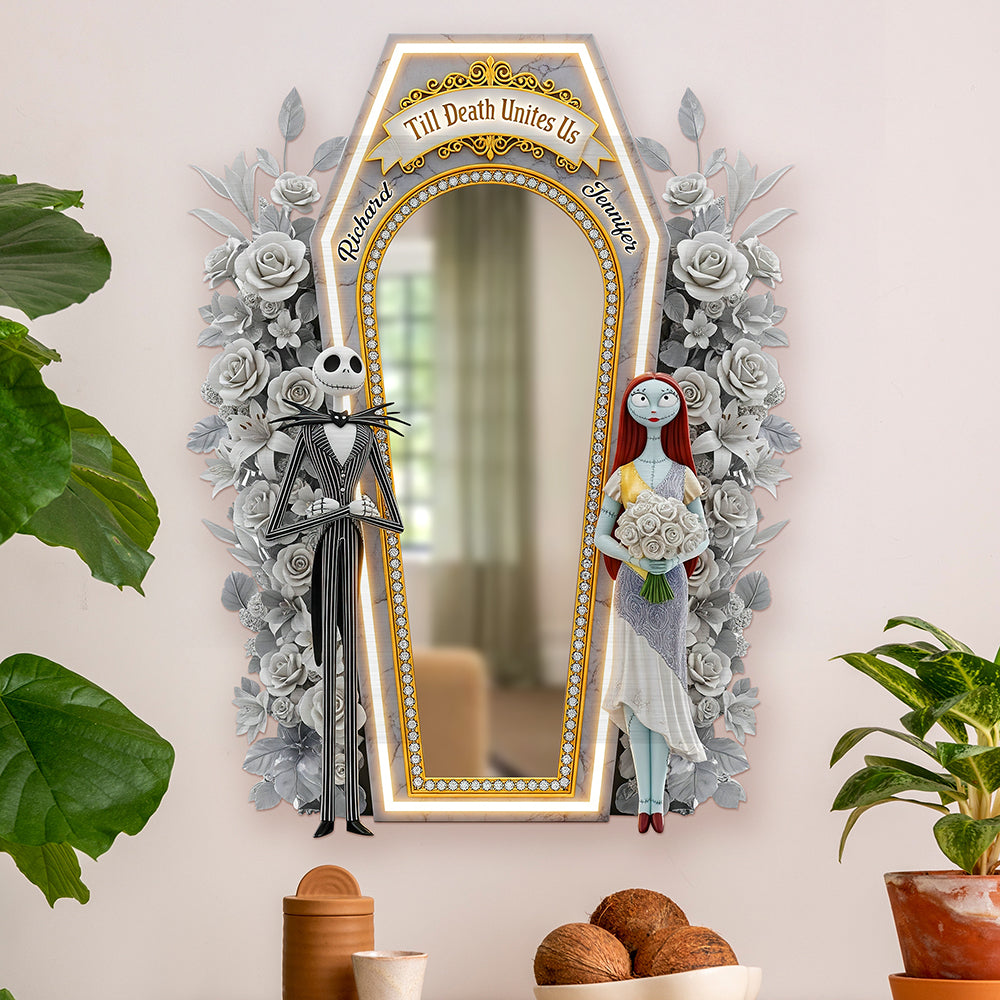 Spooky Couple Mirror - Personalized Gifts For Couple 02ohqn220725-Homacus